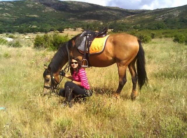 caballo y naturaleza